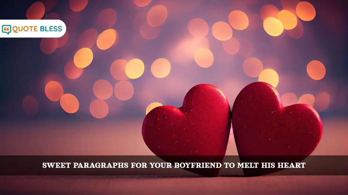 paragraphs for your boyfriend
