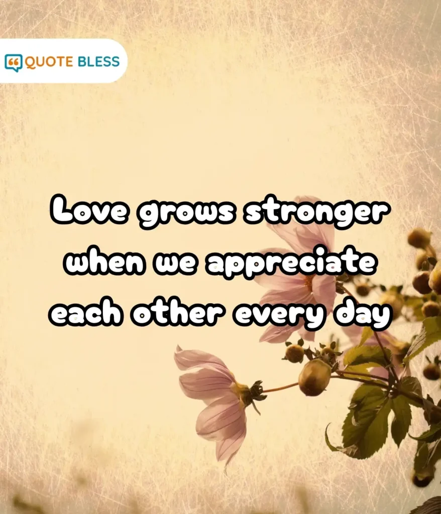 Expressing Love and Appreciation