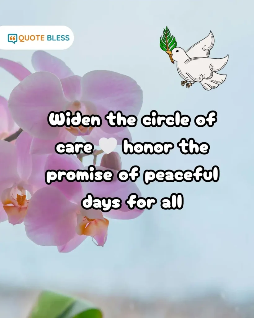 International Day of Peace unity care