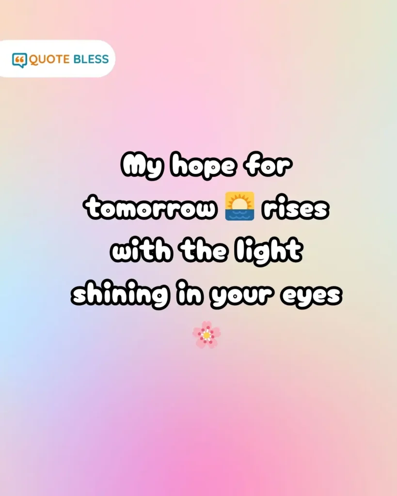 hopeful daughters day quote about light in daughter’s eyes
