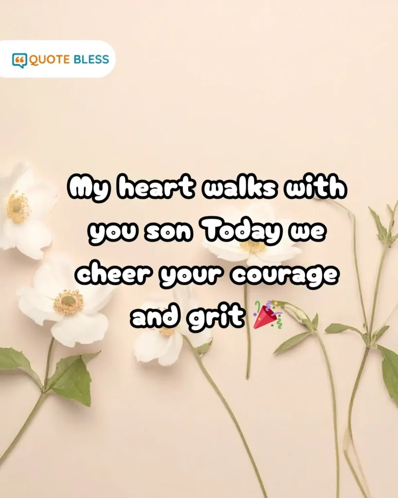 Cheer your son courage and grit National Sons Day