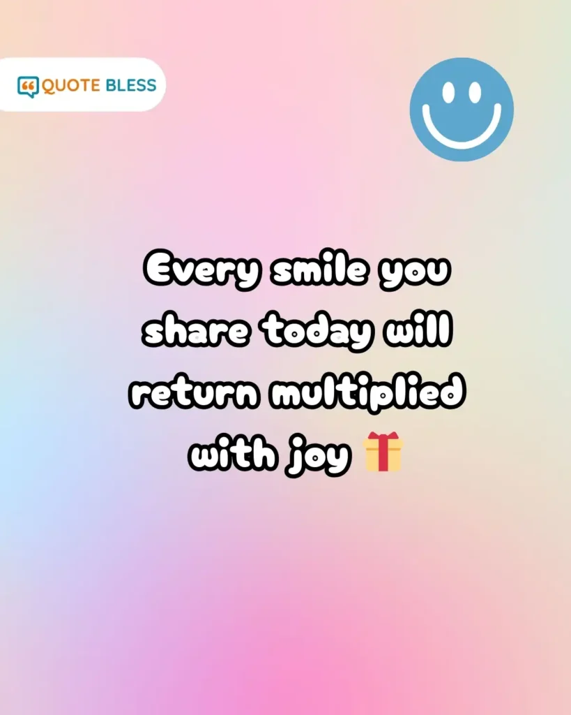 cheerful caption for smile day 2025 spreading happiness