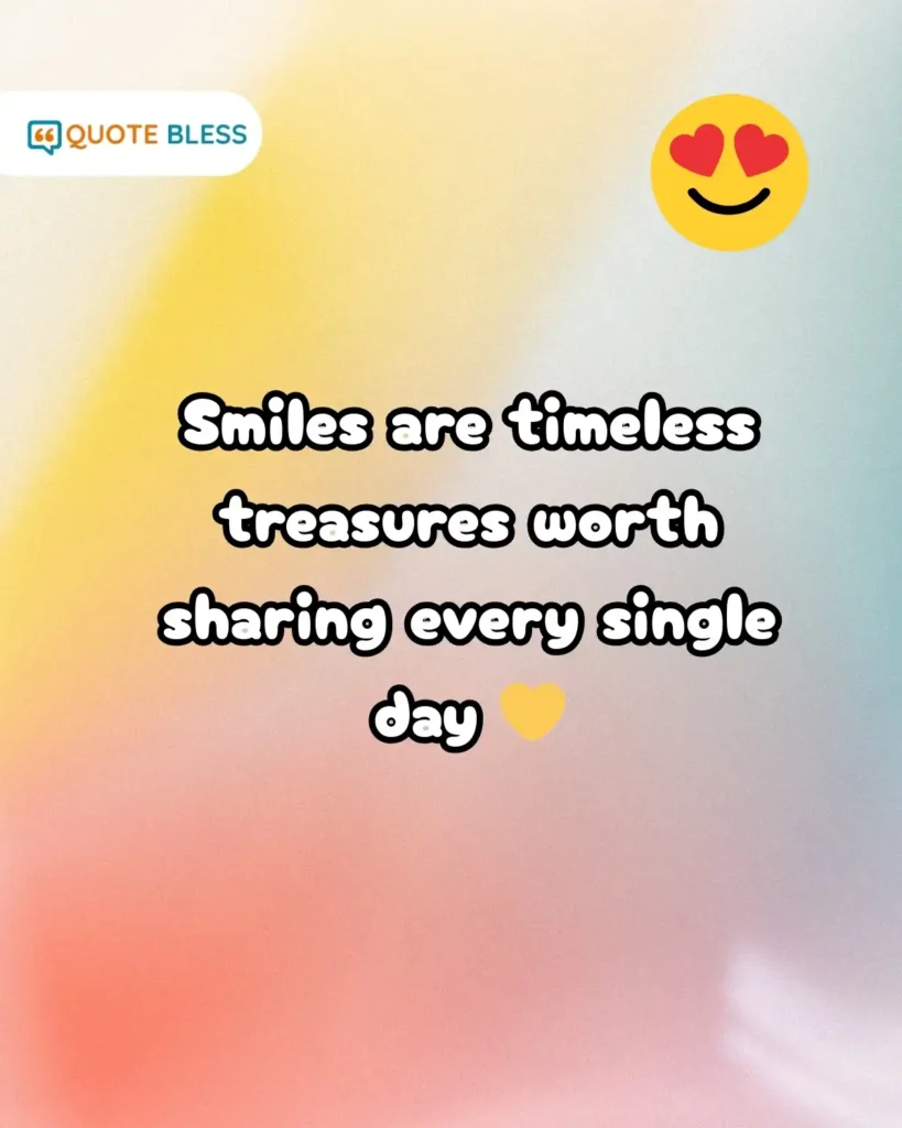uplifting world smile day caption 2025