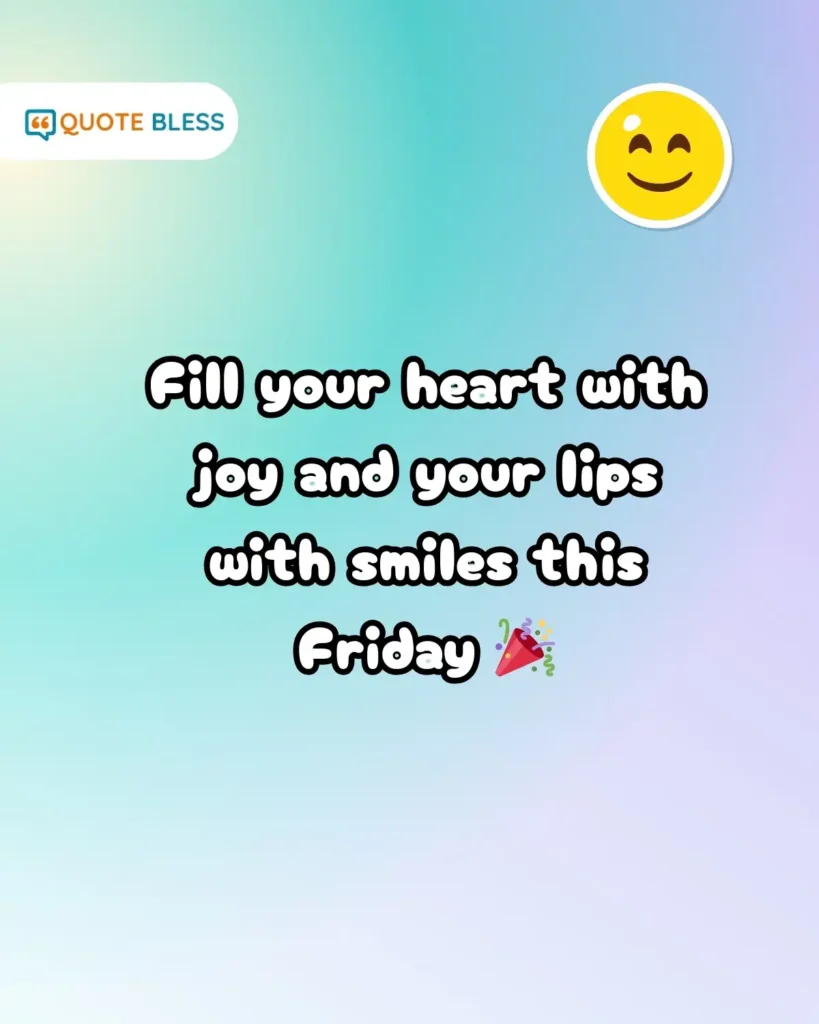 cheerful world smile day caption with gifting theme