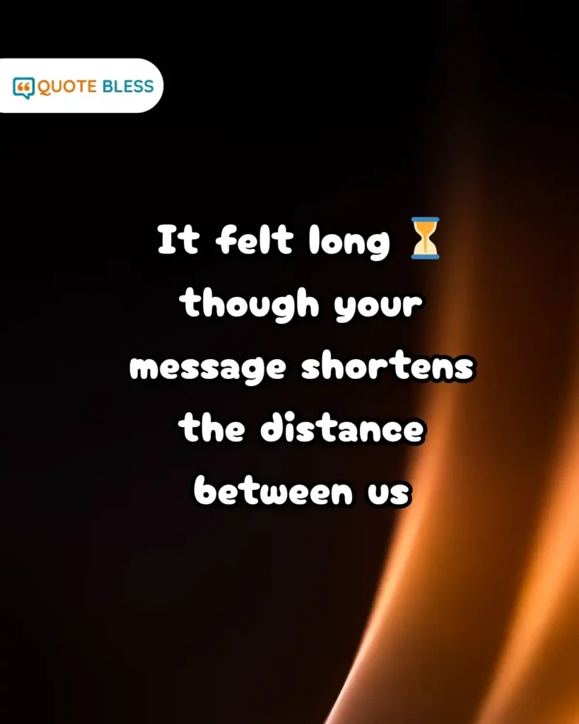 long day how was your day reply with time emoji