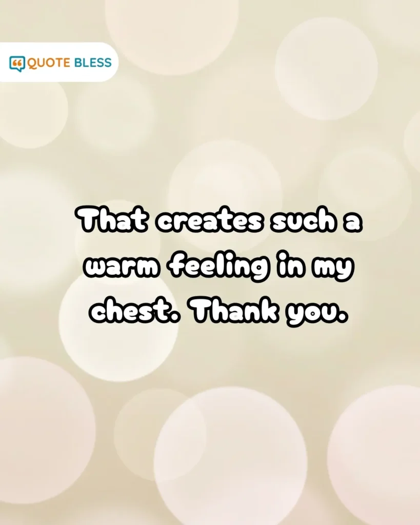 Emotional vulnerability script for how to respond to im proud of you